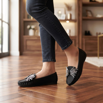 Radiant Bow Loafers