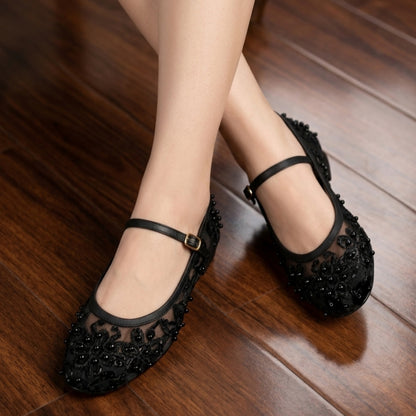 Zara Embroidery Pumps