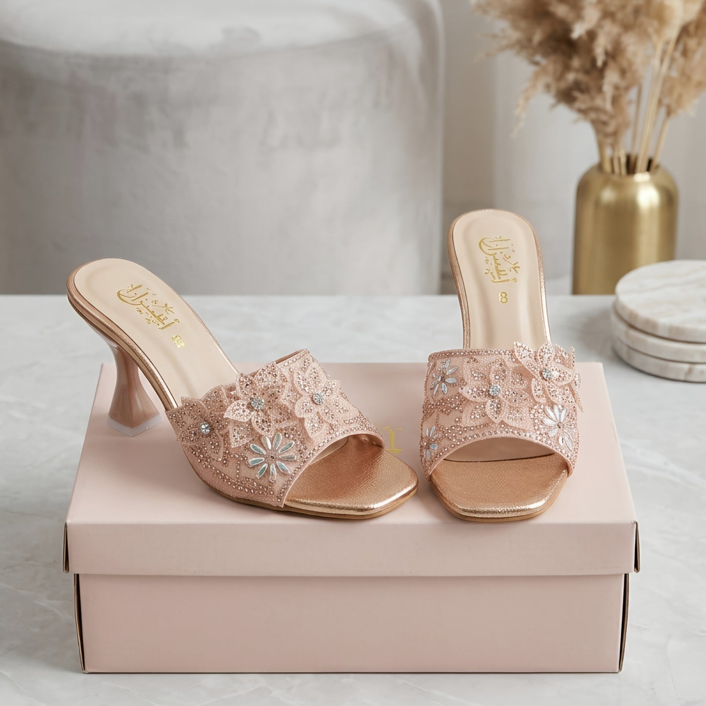Luxury Embellished Heels