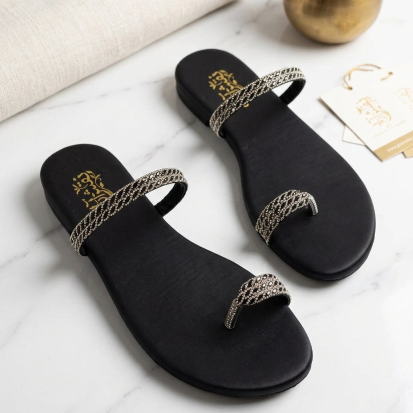 Grace Toe Loop Flats
