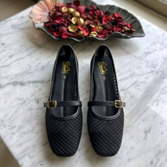 Amanda Ballet Net Pumps