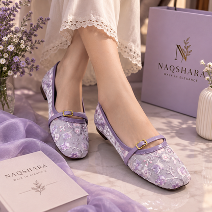 Bloom Embroidery Pumps