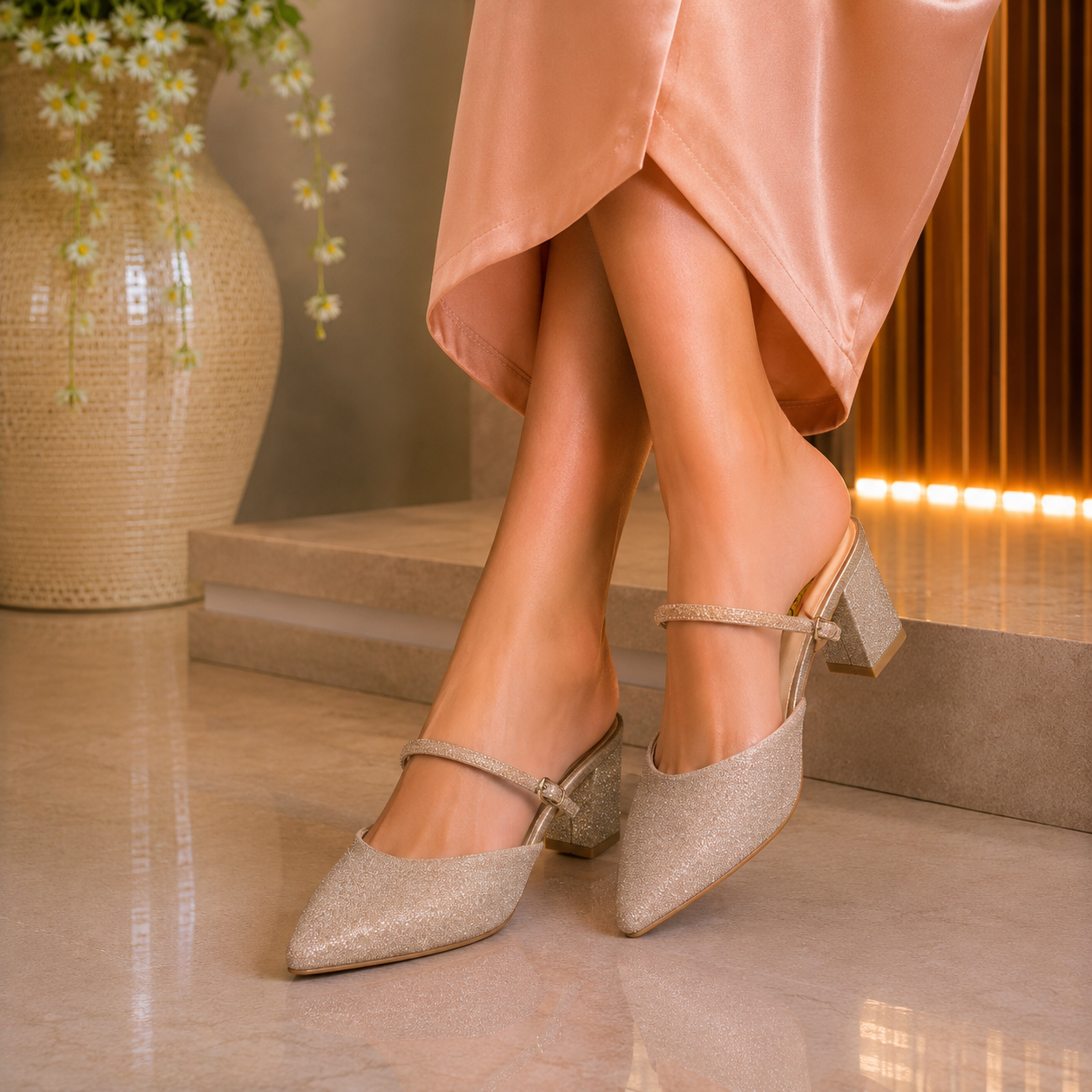 Signature Sparkle Court Shoes