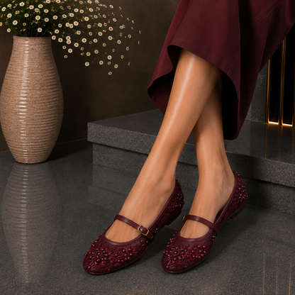 Zara Embroidery Pumps