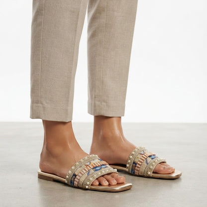Ethnic Dusk Flats